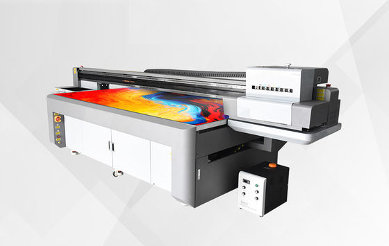 बड़े प्रारूप इंकजेट प्रिंटर मध्यम ऊंचाई 10 सेमी सियान इंक रंग पेशेवर मुद्रण के लिए