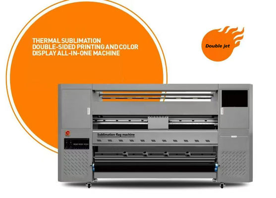 8 रंग ध्वज प्रिंटर Epson I3200 प्रिंटर हेड के साथ 12 इंच अधिकतम घुमाव को संभालने में सक्षम