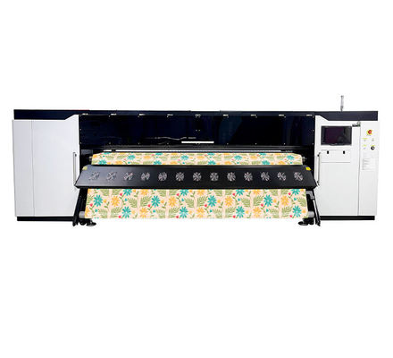 4800 X 1200 डीपीआई प्रिंट रिज़ॉल्यूशन ध्वज प्रिंटर 14KW कुल शक्ति और 3L स्याही मात्रा के साथ