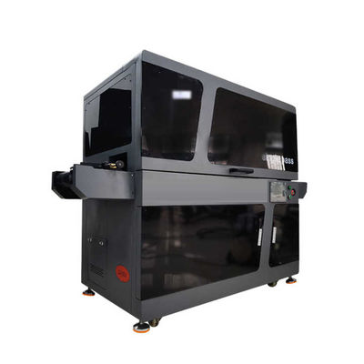AC 220V/50Hz/60HZ पावर सप्लाई सिंगल पास यूवी प्रिंटर रिकोह जेन 5i नोजल और एलईडी यूवी लैंप ड्राईंग सिस्टम के साथ
