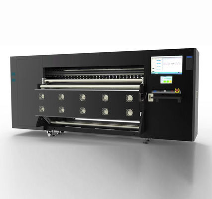 270 वर्गमीटर / घंटा अधिकतम प्रिंटिंग स्पीड डिजिटल टेक्सटाइल प्रिंटर, पीएलसी इंक सप्लाई सिस्टम से लैस