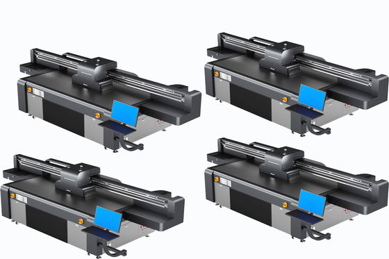 AC 220V/50Hz/60HZ पावर सप्लाई रिको जेन 5i नोजल और 5L स्याही क्षमता के साथ एकल पास यूवी प्रिंटर