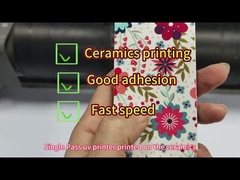 हल्के छोटे यूवी फ्लैटबेड प्रिंटर प्रोकोलेटेड छोटे यूवी एलईडी प्रिंटर