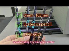 WCMYKLCLM लाइट ऑयल एलईडी पर्यावरण के अनुकूल स्याही के साथ 10 सेमी ऊंचाई यूवी कार्ड प्रिंटर