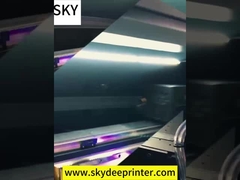 जल आधारित वर्णक स्याही डीटीएफ प्रिंटर 4 वर्ग मीटर/घंटा गति मोड और 600 मिमी प्रिंट चौड़ाई के साथ