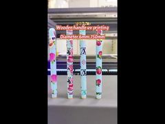 कॉम्पैक्ट यूवी प्रिंटर सिलेंडर फ्लैट बेड यूवी कैनवास प्रिंटर बेलनाकार